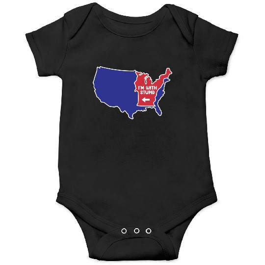 Vermont State US Design for patriotic Vermonters Onesies