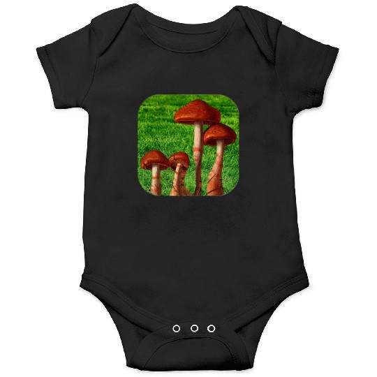 Natural mushroom Onesies