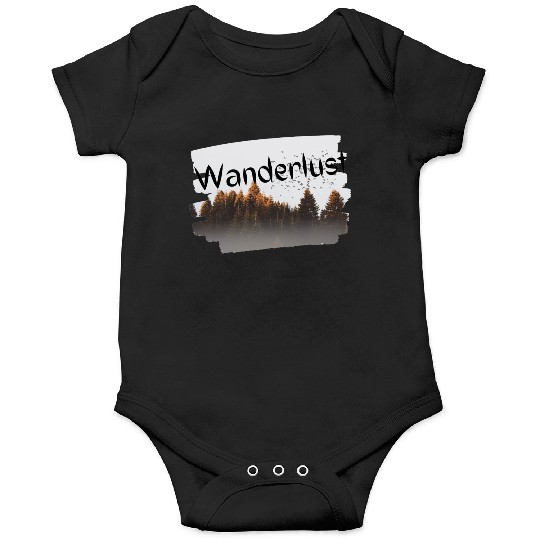 Wanderlust design Onesies