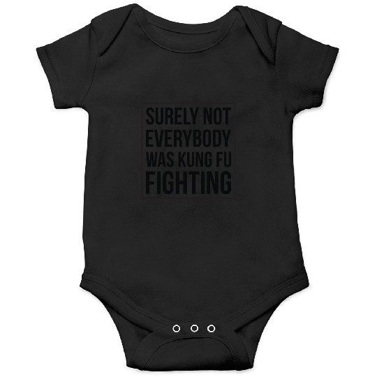 Kung Fu Fighting Onesies