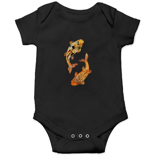 Aesthetic Japanese Koi Fish Nishikigoi Onesies