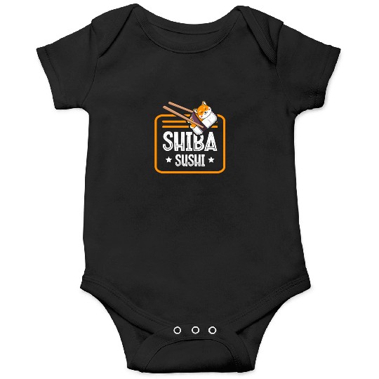 Shiba Sushi Japanese Foodie I Love Sushi Eater Onesies