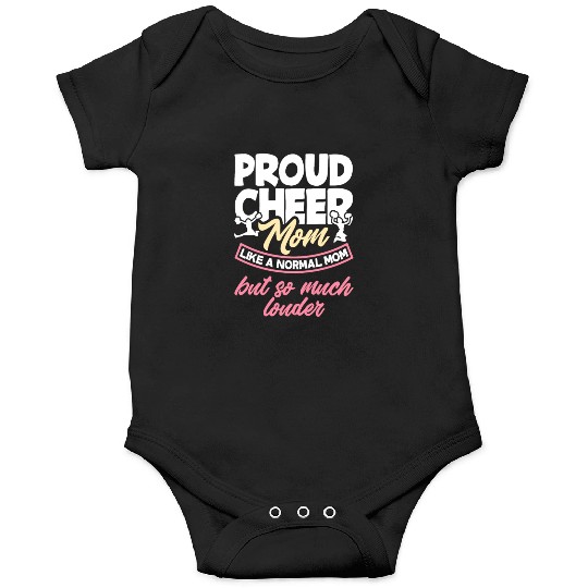 Proud Cheer Mom Cheerleading Mom Gift Onesies