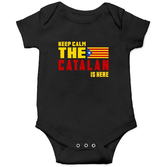 Keep Calm Catalonia flag design Onesies