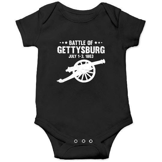 Battle Of Gettysburg Pennsylvania American Us Civi Onesies