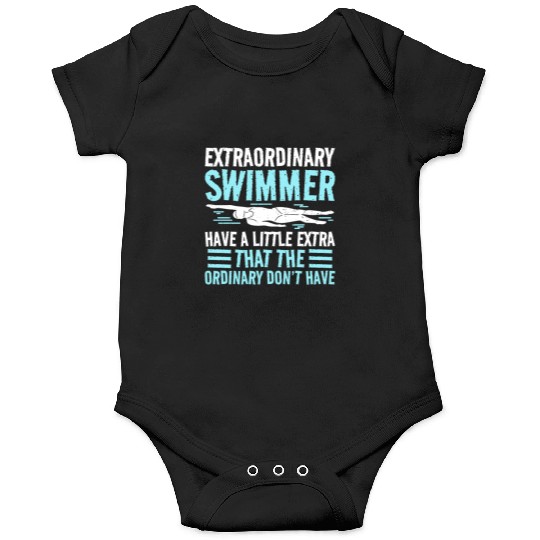 Swim Swimming Extraordinary Swimmer Have Little Onesies