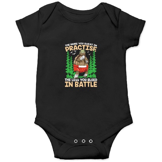 Turtle Karate Martial Arts Training MMA Onesies