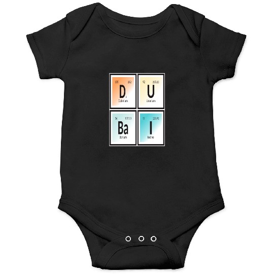 Elements of Dubai Onesies
