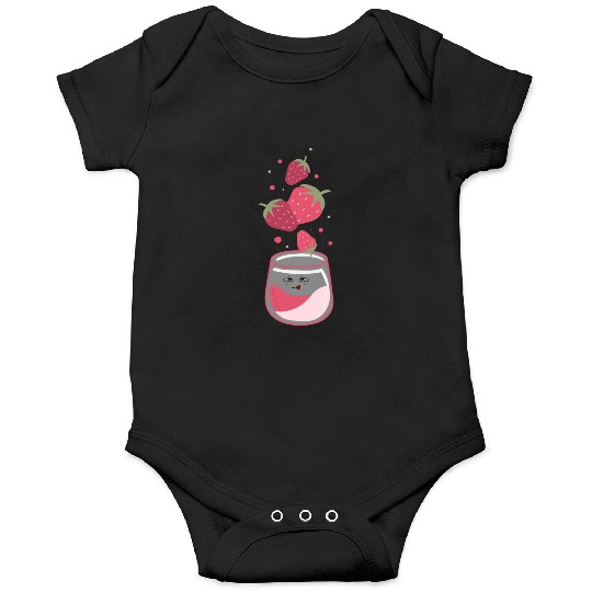 Delicious Strawberry juice Onesies