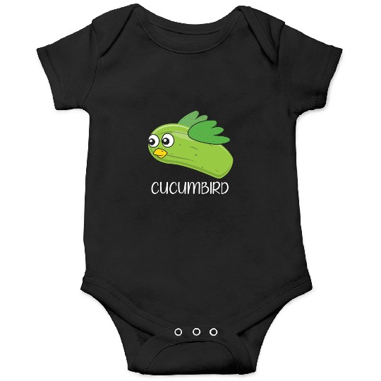 Cucumbird Vegetarian Vegetable Vegan Cucumber Onesies