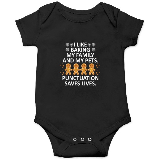 Punctuation Save Lives Funny English Teacher Onesies