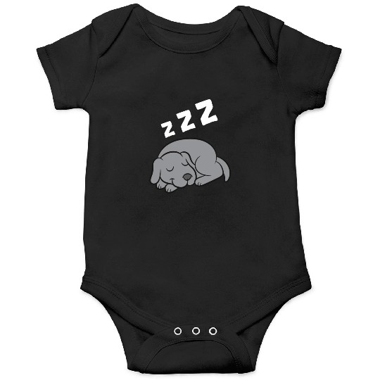 Weimaraner Dog Sleeping Pajama Sleeping Onesies