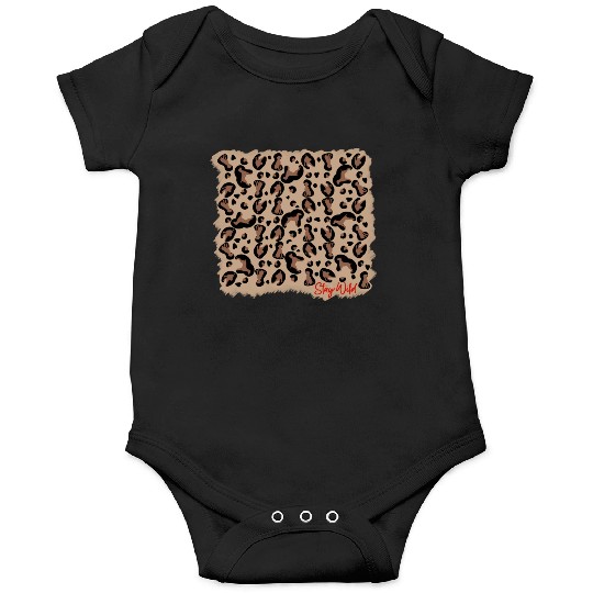 Vizsla leopard print stay Wild Onesies