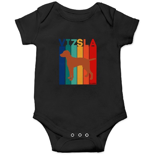 Vizsla Rainbow Square Onesies