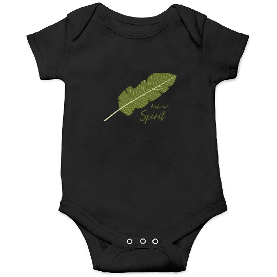 Natural Spirit leaf plant passion green gift idea Onesies