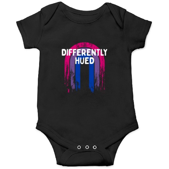 Differently Hued Bisexual LGBTQ Bi Pride Onesies