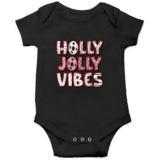 Holly jolly vibes Onesies