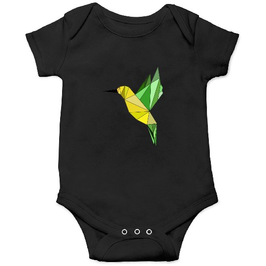 Hummingbird geometrical Onesies