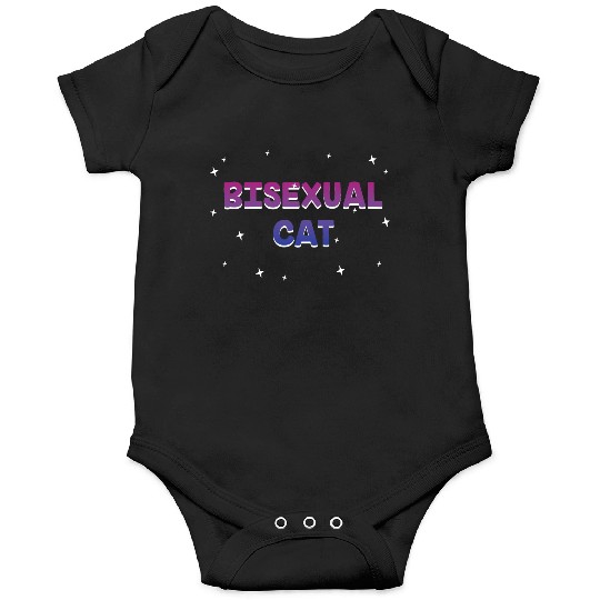 Bisexual Cat Bi LGBTQ Bi Pride LGBT Funny Animal Onesies