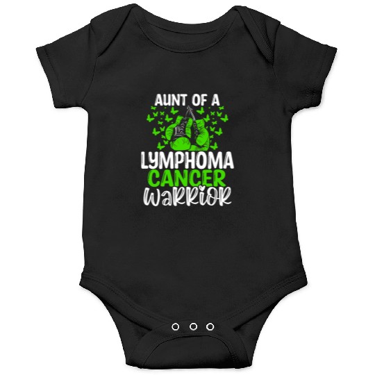 Lymphoma Cancer Awareness Aunt Nephew Niece Onesies