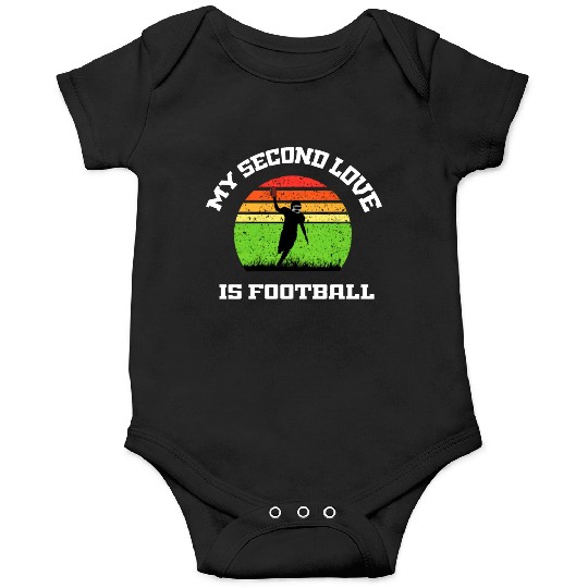 My second love is football Onesies