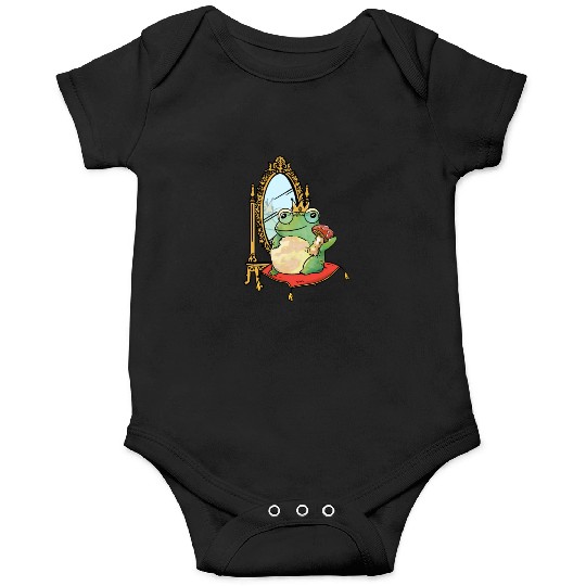 Classy Royalty Prince Toad Frog Amphibian Onesies