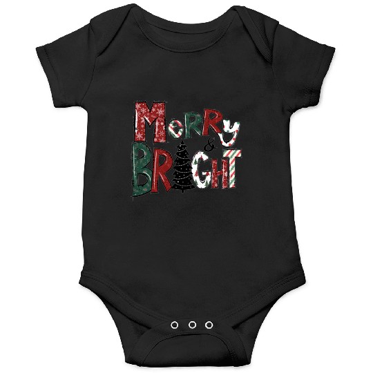 Merry And Bright Onesies | Merry Christmas 2022
