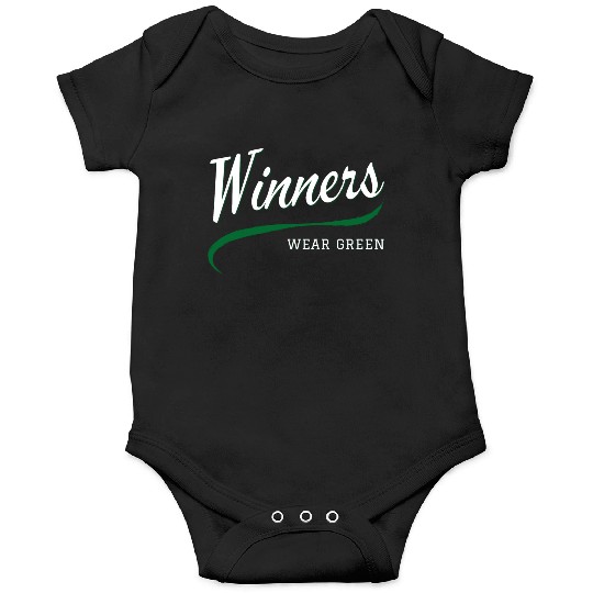 Winners Wear Green Onesies