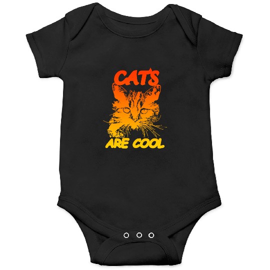 CATS ARE COOL 4 Onesies