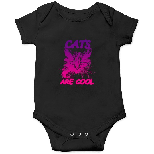 CATS ARE COOL Onesies