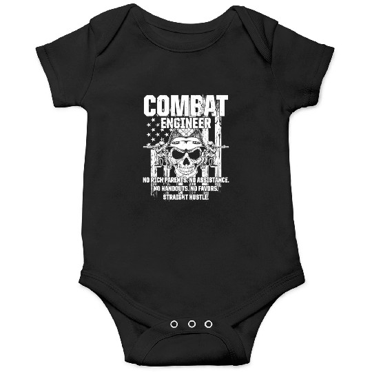 Combat Engineer Usa Military Sapper Onesies