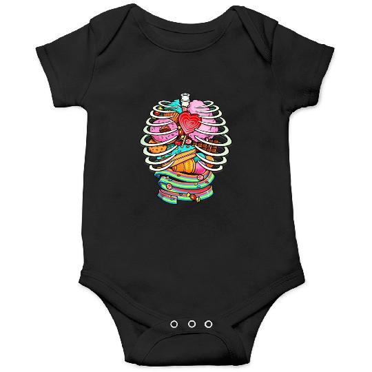 Unicorn Anatomy Sweet Inside Onesies