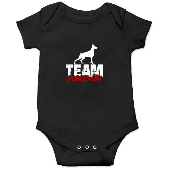 Team Doberman Onesies