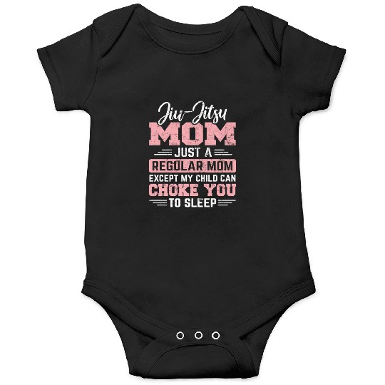 Jiu-Jitsu Moms Funny Mother Brazilian BJJ Mom Grap Onesies