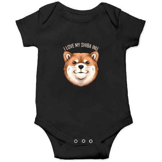 Dog Lover - I Love My Shiba Inu Onesies