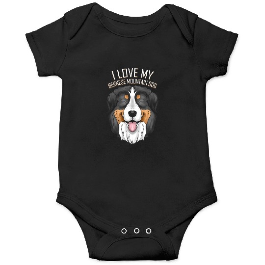 Dog Lover - I Love My Bernese Mountain Dog Onesies