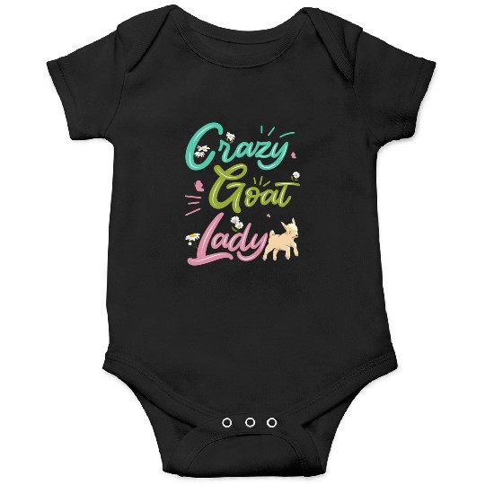 Crazy Goat Lady Goat Lover Onesies