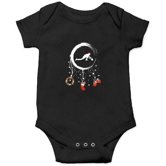 Winter dreamcatcher Christmas Curling Onesies