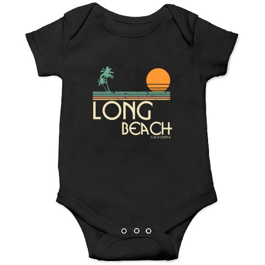 Vintage Long Beach California Onesies
