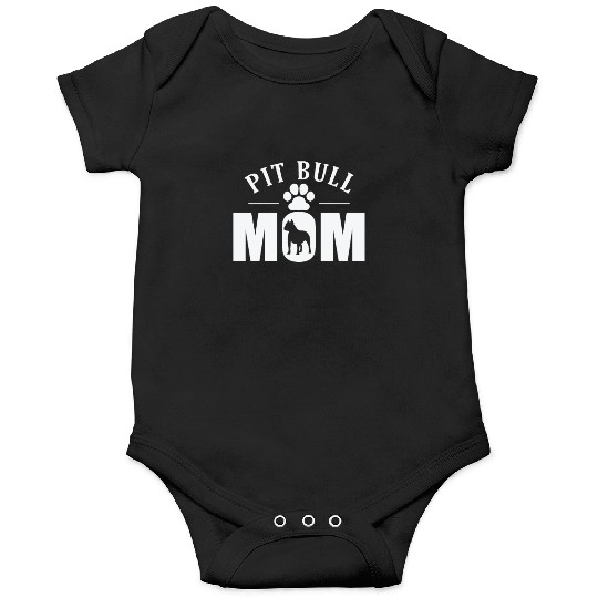 Pit Bull Mom Dog Pet Breed Onesies