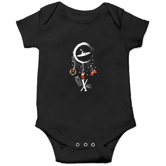 Winter dreamcatcher Christmas Kayak Onesies