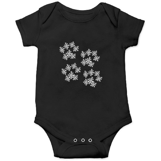 Snowflake Paw Prints Onesies