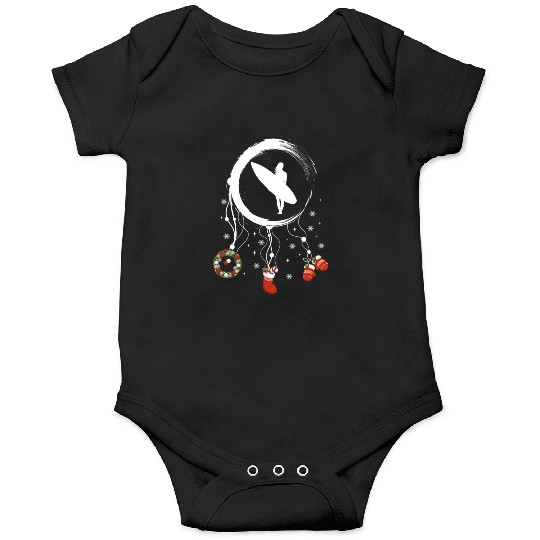 Winter dreamcatcher Christmas Surfer girl Onesies