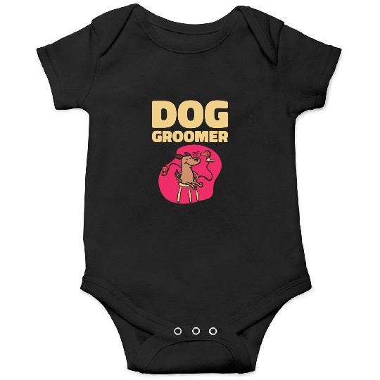 Dog Groomer Canine Grooming Hygiene Onesies