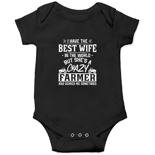 Farming Farmer Wife Vintage Onesies