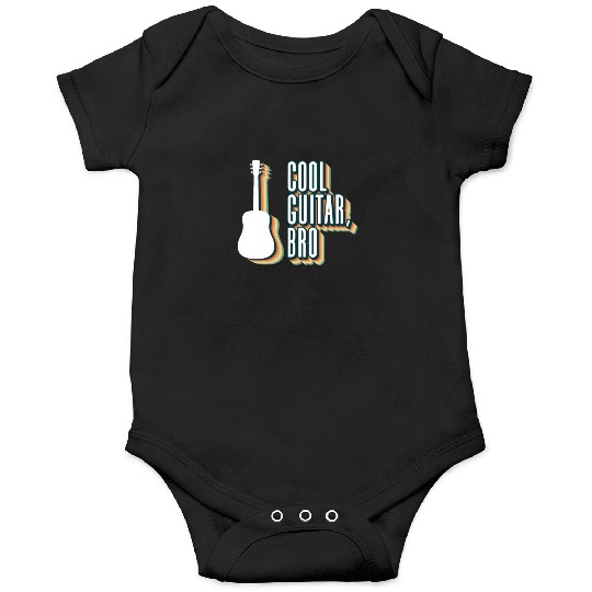 Cool Guitar, Bro - Acoustic Guitar Guitar Player Onesies