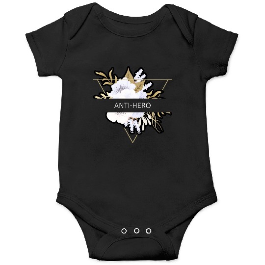 Anti-Hero Flower Text Gift Music Fan Lover Onesies