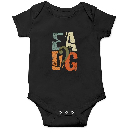Bass Guitar Player Eadg Bass Clef For Bassist Onesies