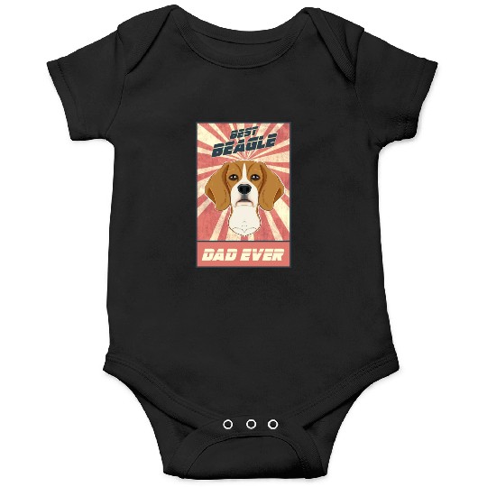 Best Beagle Dad Ever I Beagle Lover Onesies