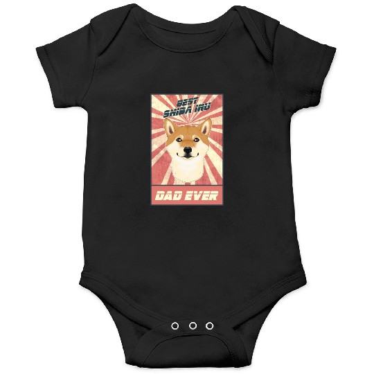 Best Shiba Inu Dad Ever I Shiba Inu Lover Onesies